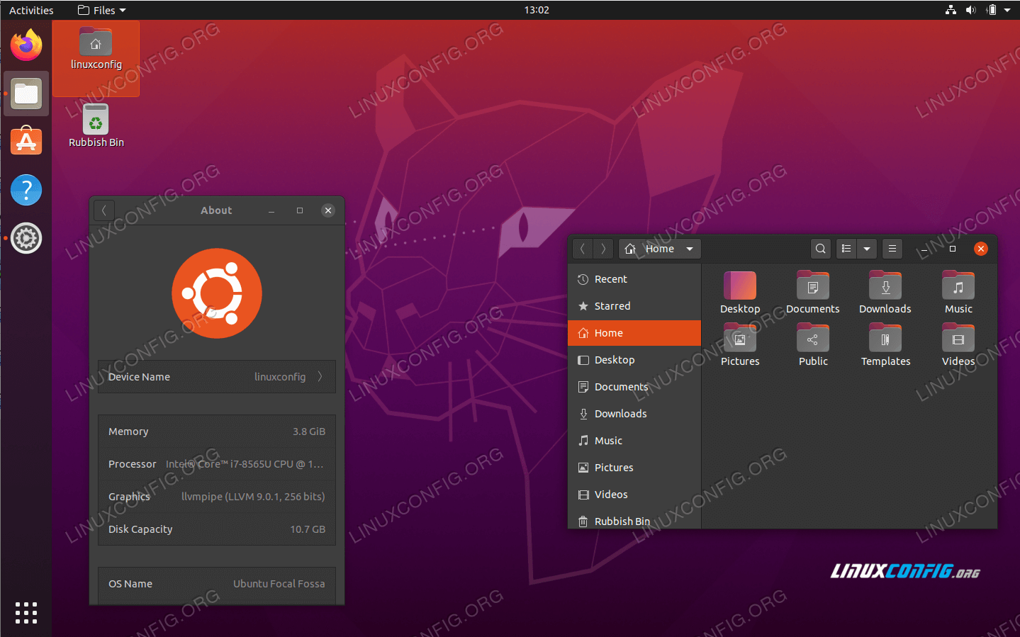 slim alla ubuntu desktop rasvapoleti ohutu